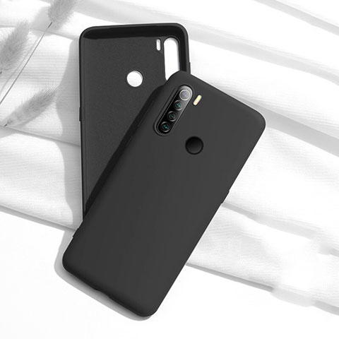 Custodia Silicone Ultra Sottile Morbida 360 Gradi Cover C02 per Xiaomi Redmi Note 8T Nero