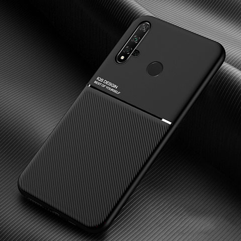 Custodia Silicone Ultra Sottile Morbida 360 Gradi Cover C03 per Huawei Nova 5i Nero