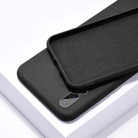 Custodia Silicone Ultra Sottile Morbida 360 Gradi Cover C03 per Huawei P20 Pro Nero