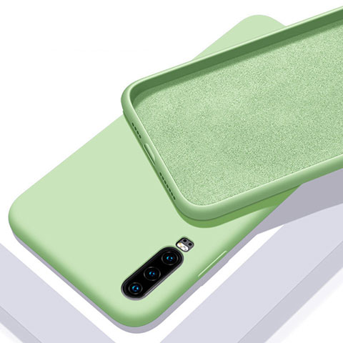 Custodia Silicone Ultra Sottile Morbida 360 Gradi Cover C03 per Huawei P30 Verde
