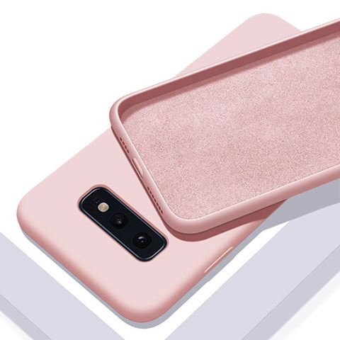 Custodia Silicone Ultra Sottile Morbida 360 Gradi Cover C03 per Samsung Galaxy S10e Rosa