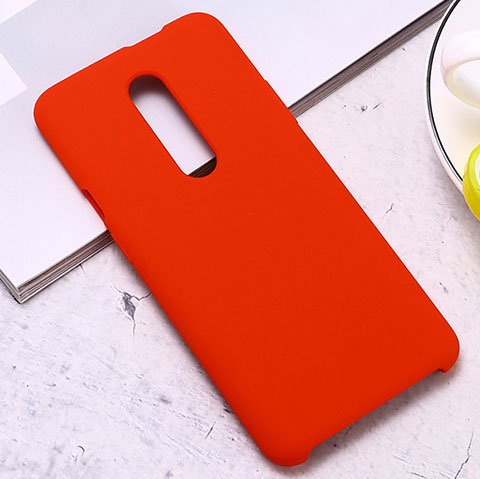 Custodia Silicone Ultra Sottile Morbida 360 Gradi Cover C03 per Xiaomi Mi 9T Rosso