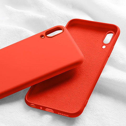 Custodia Silicone Ultra Sottile Morbida 360 Gradi Cover C03 per Xiaomi Mi A3 Rosso