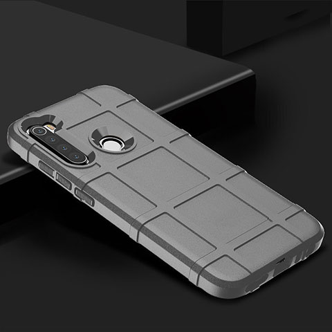 Custodia Silicone Ultra Sottile Morbida 360 Gradi Cover C03 per Xiaomi Redmi Note 8 Grigio