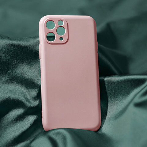 Custodia Silicone Ultra Sottile Morbida 360 Gradi Cover C04 per Apple iPhone 11 Pro Rosa