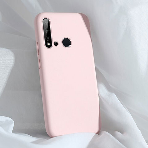 Custodia Silicone Ultra Sottile Morbida 360 Gradi Cover C04 per Huawei Nova 5i Rosa