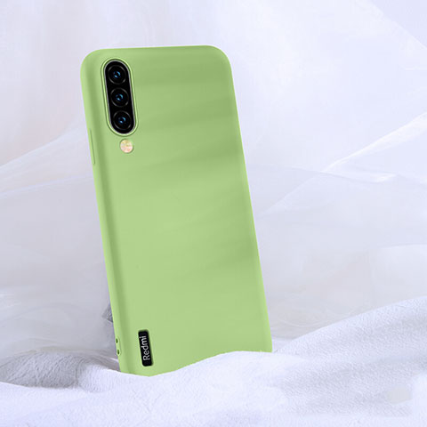 Custodia Silicone Ultra Sottile Morbida 360 Gradi Cover C04 per Xiaomi Mi A3 Verde
