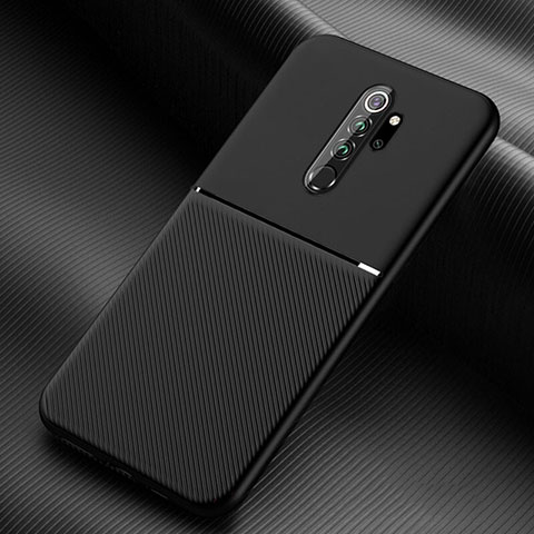 Custodia Silicone Ultra Sottile Morbida 360 Gradi Cover C04 per Xiaomi Redmi Note 8 Pro Nero