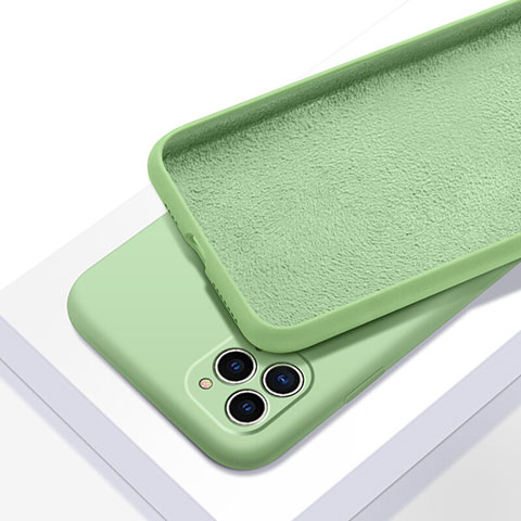 Custodia Silicone Ultra Sottile Morbida 360 Gradi Cover C05 per Apple iPhone 11 Pro Max Verde