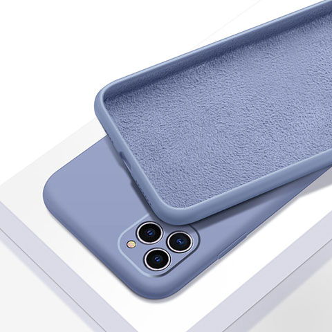 Custodia Silicone Ultra Sottile Morbida 360 Gradi Cover C05 per Apple iPhone 11 Pro Viola