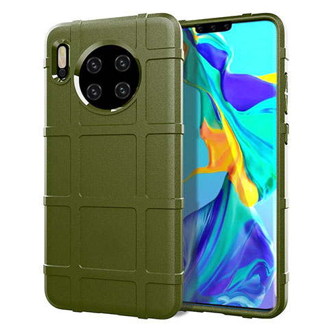 Custodia Silicone Ultra Sottile Morbida 360 Gradi Cover C05 per Huawei Mate 30 Pro Verde