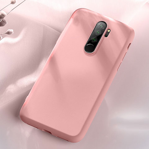 Custodia Silicone Ultra Sottile Morbida 360 Gradi Cover C05 per Xiaomi Redmi Note 8 Pro Rosa