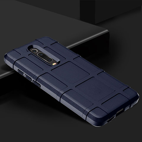 Custodia Silicone Ultra Sottile Morbida 360 Gradi Cover C06 per Xiaomi Redmi K20 Blu
