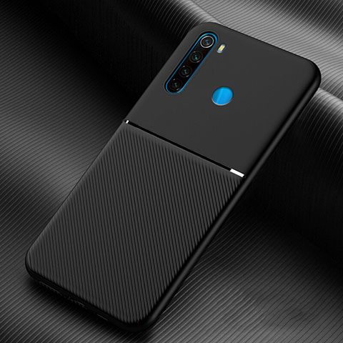 Custodia Silicone Ultra Sottile Morbida 360 Gradi Cover C06 per Xiaomi Redmi Note 8 Nero