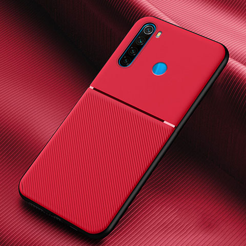Custodia Silicone Ultra Sottile Morbida 360 Gradi Cover C06 per Xiaomi Redmi Note 8T Rosso
