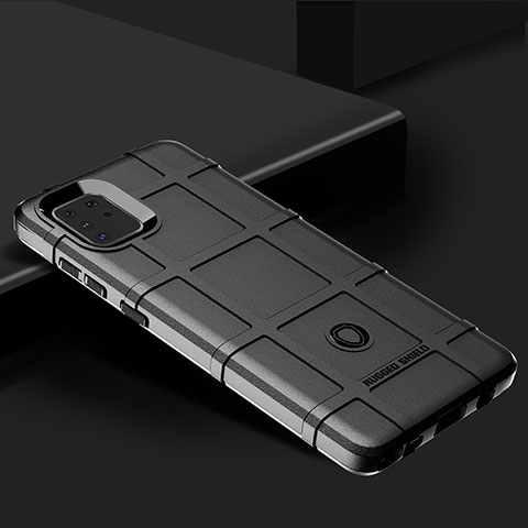 Custodia Silicone Ultra Sottile Morbida 360 Gradi Cover J02S per Samsung Galaxy Note 10 Lite Nero