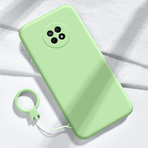 Custodia Silicone Ultra Sottile Morbida 360 Gradi Cover per Huawei Enjoy 20 Plus 5G Verde