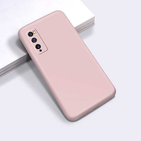 Custodia Silicone Ultra Sottile Morbida 360 Gradi Cover per Huawei Enjoy 20 Pro 5G Rosa