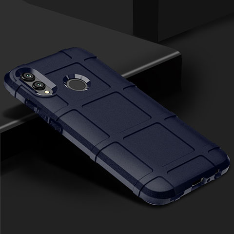 Custodia Silicone Ultra Sottile Morbida 360 Gradi Cover per Huawei Honor 8X Blu