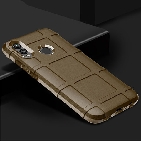 Custodia Silicone Ultra Sottile Morbida 360 Gradi Cover per Huawei Honor V10 Lite Oro