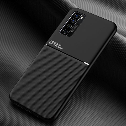 Custodia Silicone Ultra Sottile Morbida 360 Gradi Cover per Huawei Nova 7 5G Nero