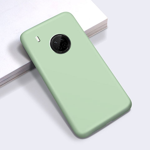 Custodia Silicone Ultra Sottile Morbida 360 Gradi Cover per Huawei Y9a Verde Pastello