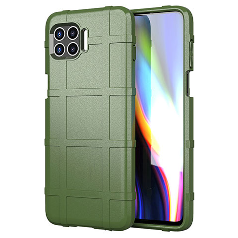 Custodia Silicone Ultra Sottile Morbida 360 Gradi Cover per Motorola Moto One 5G Verde