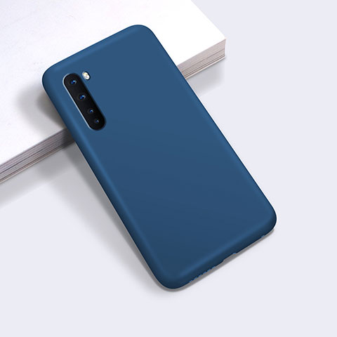 Custodia Silicone Ultra Sottile Morbida 360 Gradi Cover per OnePlus Nord Blu