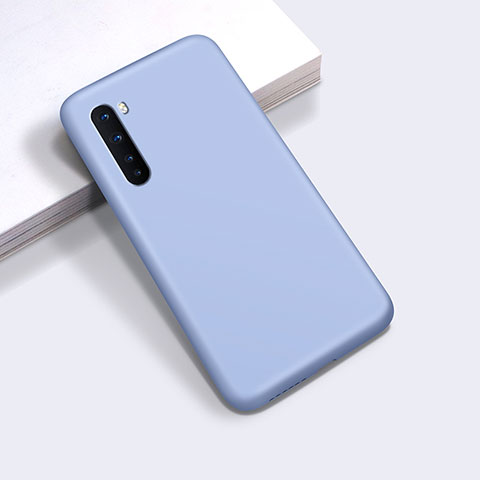 Custodia Silicone Ultra Sottile Morbida 360 Gradi Cover per OnePlus Nord Lavanda