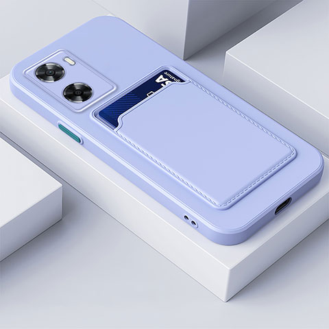 Custodia Silicone Ultra Sottile Morbida 360 Gradi Cover per OnePlus Nord N20 SE Azzurro