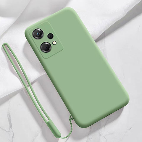 Custodia Silicone Ultra Sottile Morbida 360 Gradi Cover per Oppo K10X 5G Verde Pastello