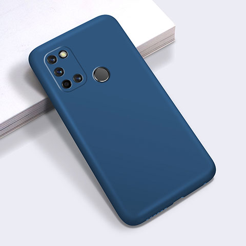 Custodia Silicone Ultra Sottile Morbida 360 Gradi Cover per Realme 7i Blu