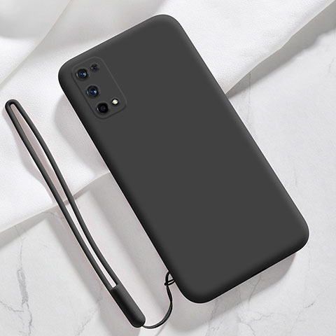 Custodia Silicone Ultra Sottile Morbida 360 Gradi Cover per Realme Q2 Pro 5G Nero