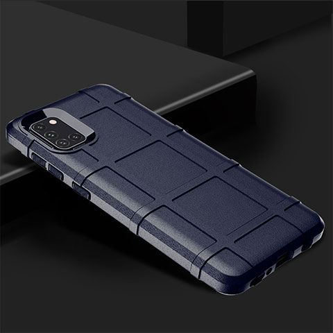 Custodia Silicone Ultra Sottile Morbida 360 Gradi Cover per Samsung Galaxy A31 Blu