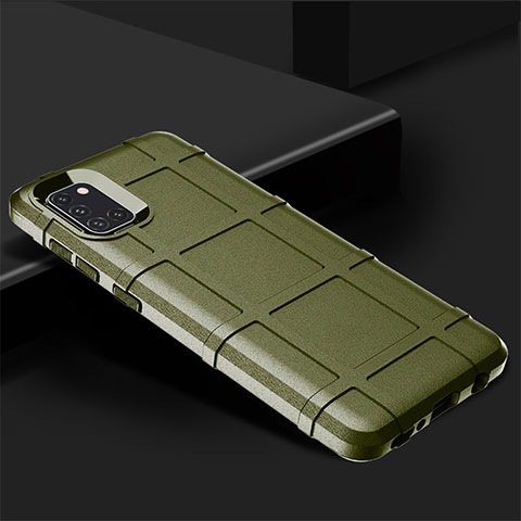 Custodia Silicone Ultra Sottile Morbida 360 Gradi Cover per Samsung Galaxy A31 Verde