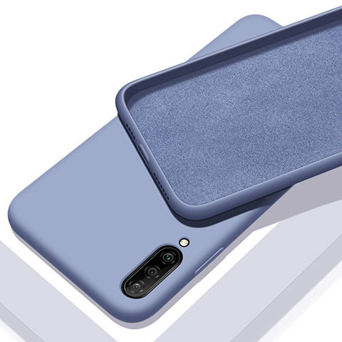 Custodia Silicone Ultra Sottile Morbida 360 Gradi Cover per Samsung Galaxy A70 Cielo Blu