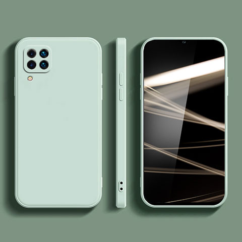 Custodia Silicone Ultra Sottile Morbida 360 Gradi Cover per Samsung Galaxy M22 4G Verde Pastello