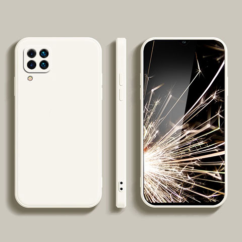Custodia Silicone Ultra Sottile Morbida 360 Gradi Cover per Samsung Galaxy M33 5G Bianco