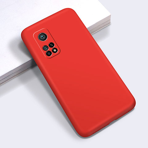 Custodia Silicone Ultra Sottile Morbida 360 Gradi Cover per Xiaomi Mi 10T 5G Rosso
