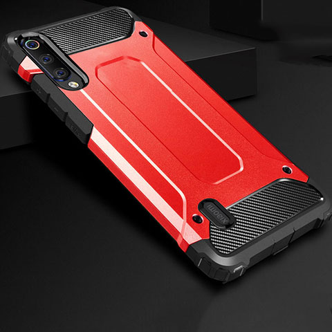 Custodia Silicone Ultra Sottile Morbida 360 Gradi Cover per Xiaomi Mi A3 Rosso