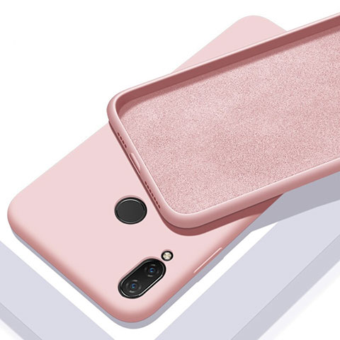 Custodia Silicone Ultra Sottile Morbida 360 Gradi Cover per Xiaomi Redmi 7 Oro Rosa