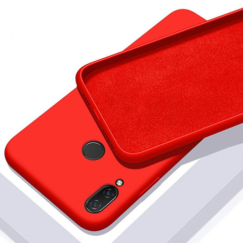 Custodia Silicone Ultra Sottile Morbida 360 Gradi Cover per Xiaomi Redmi 7 Rosso