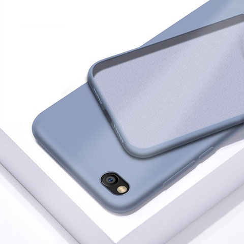 Custodia Silicone Ultra Sottile Morbida 360 Gradi Cover per Xiaomi Redmi Go Cielo Blu