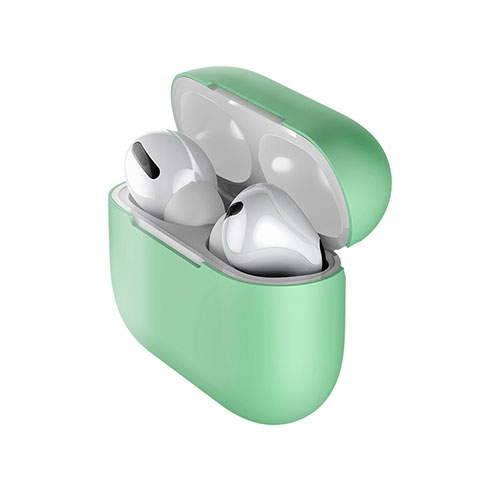 Custodia Silicone Ultra Sottile Morbida 360 Gradi Cover S01 per Apple AirPods Pro Verde