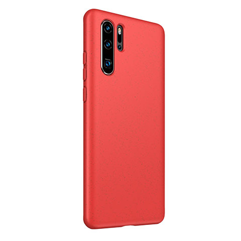 Custodia Silicone Ultra Sottile Morbida 360 Gradi Cover S01 per Huawei P30 Pro Rosso