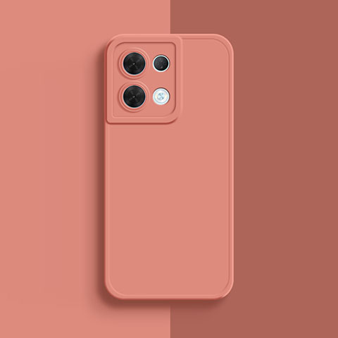 Custodia Silicone Ultra Sottile Morbida 360 Gradi Cover S01 per Oppo Reno8 Pro 5G Rosa