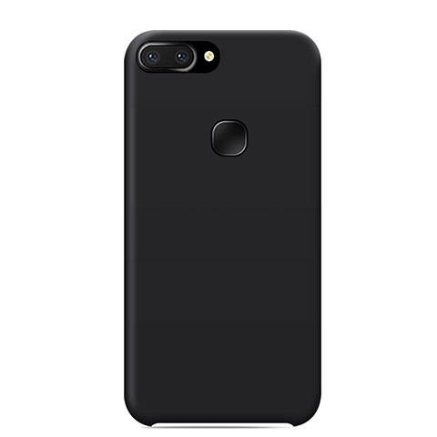 Custodia Silicone Ultra Sottile Morbida 360 Gradi Cover S01 per Xiaomi Mi 8 Lite Nero