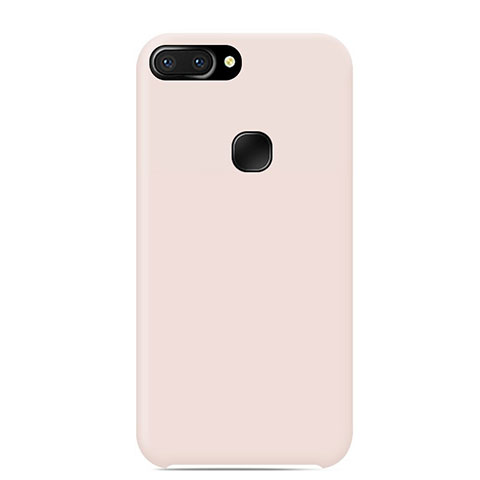 Custodia Silicone Ultra Sottile Morbida 360 Gradi Cover S01 per Xiaomi Mi 8 Lite Oro