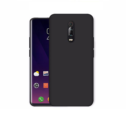 Custodia Silicone Ultra Sottile Morbida 360 Gradi Cover S01 per Xiaomi Mi 9T Nero