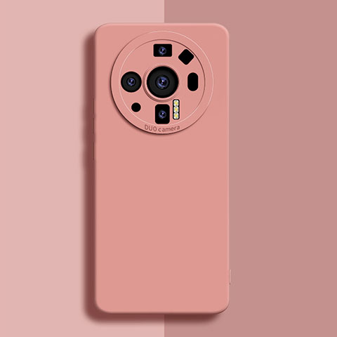 Custodia Silicone Ultra Sottile Morbida 360 Gradi Cover S02 per Xiaomi Mi 12S Ultra 5G Rosa